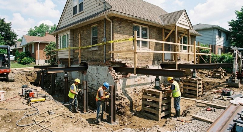 Foundation Structural Repair in Mechanicsville, MD