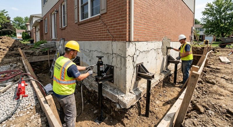 Foundation Structural Repair in Saint Inigoes, MD