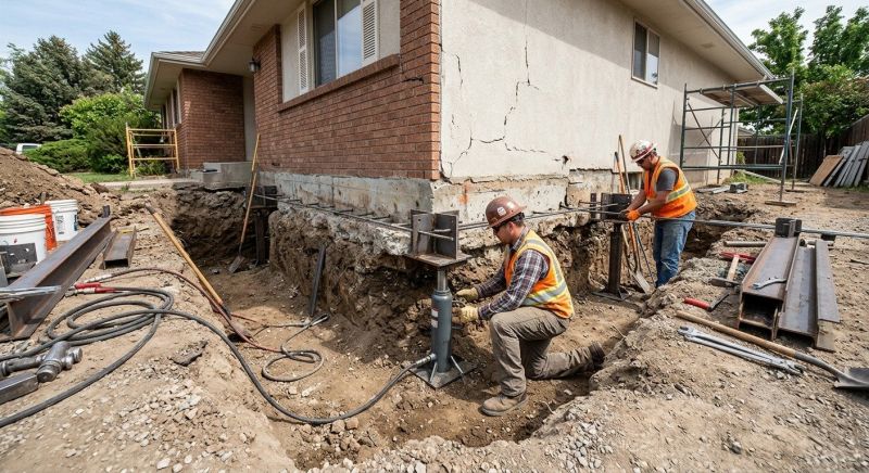 Foundation Structural Repair in Saint Leonard, MD