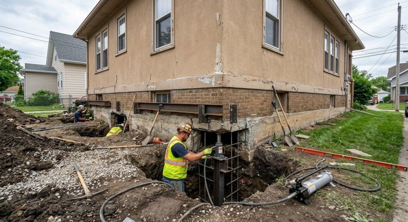 Foundation Underpinning in Leonardtown, MD