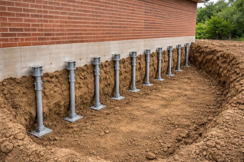 Helical Pile Installation in Leonardtown, MD