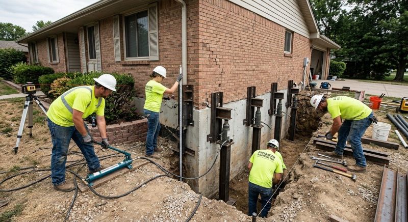 Home Foundation Leveling in Huntingtown, MD