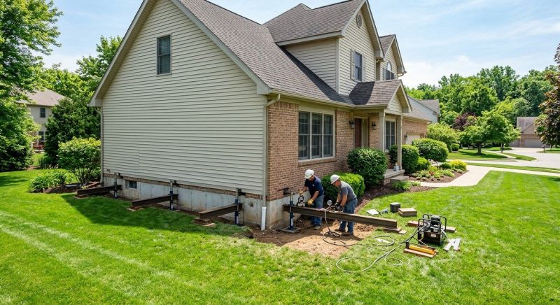 Home Foundation Leveling in Prince Frederick, MD