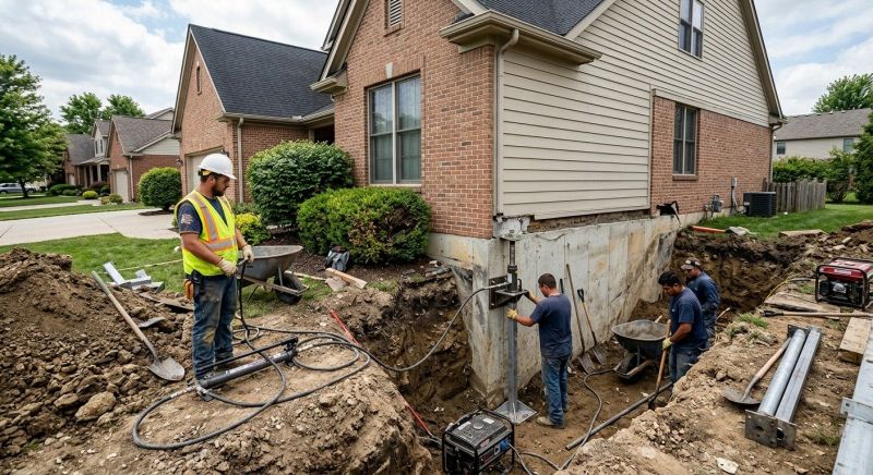 Home Foundation Repair in Lusby, MD
