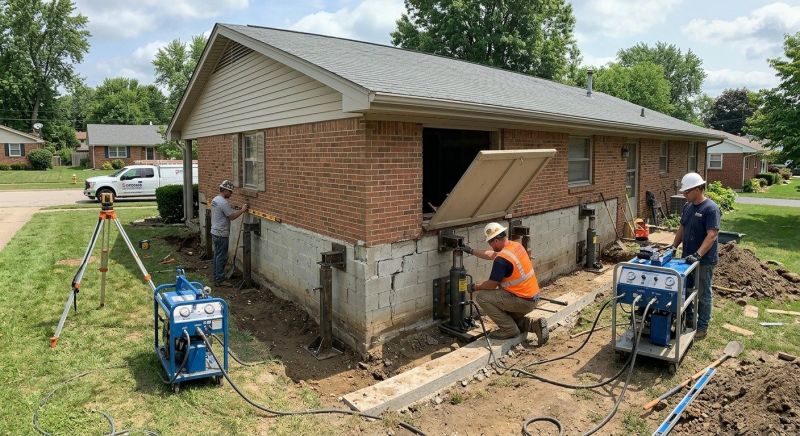 House Leveling in Leonardtown, MD