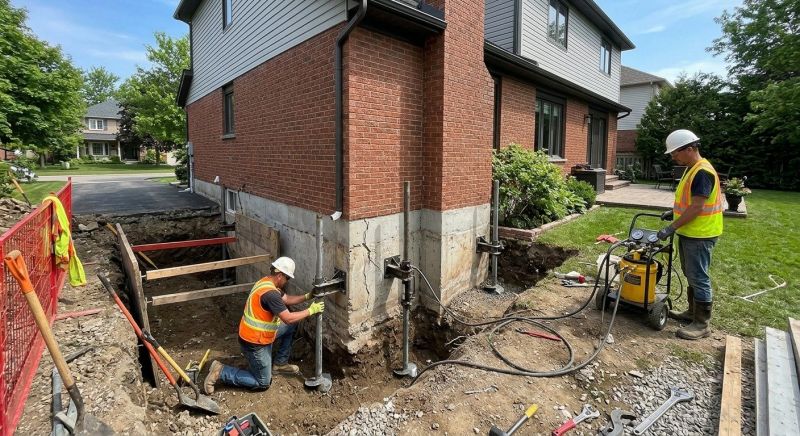 House Underpinning in Leonardtown, MD