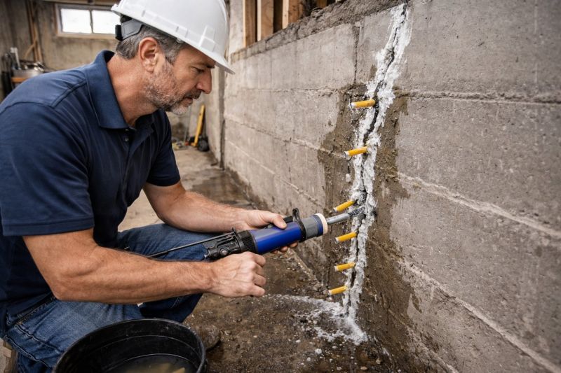 Leaking Foundation Repair in Leonardtown, MD