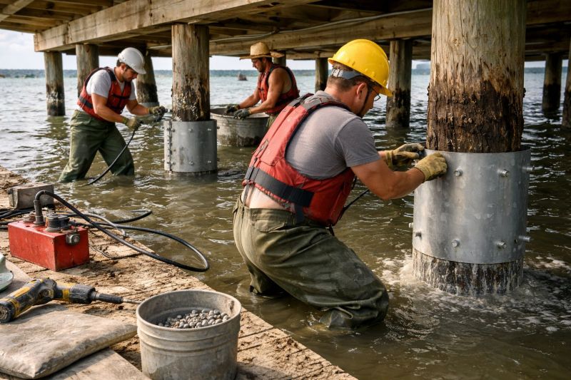 Piling Repair in Calvert County, MD