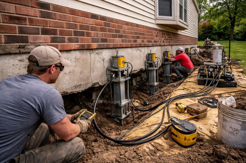 Settling Foundation Service in Lexington Park, MD