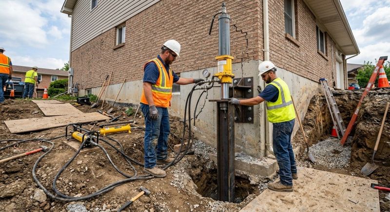 Settling Foundation Service in Lusby, MD