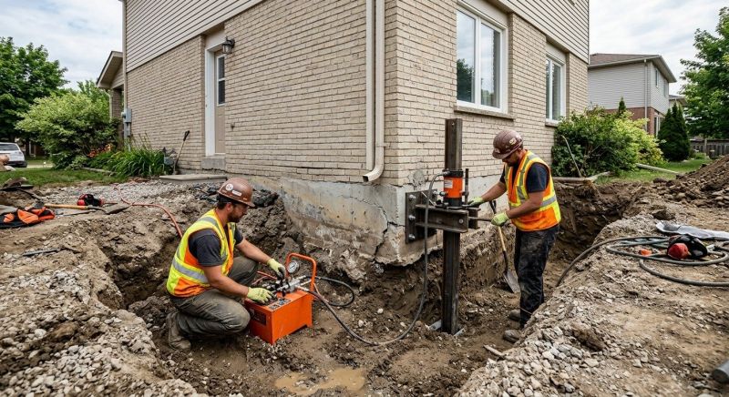 Sinking Foundation Lifting in Leonardtown, MD