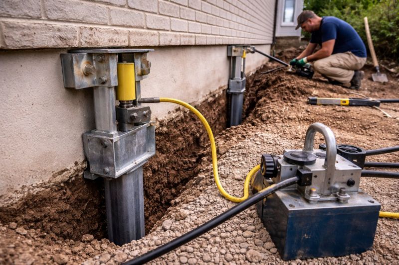 Sinking Foundation Repair in Hollywood, MD