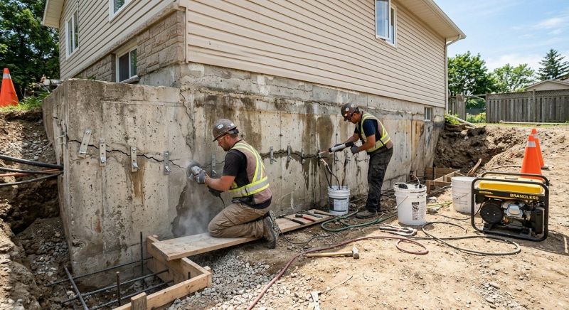 Structural Foundation Repair in Mechanicsville, MD