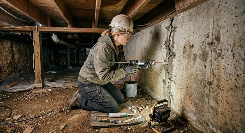 Structural Foundation Repair in Newburg, MD