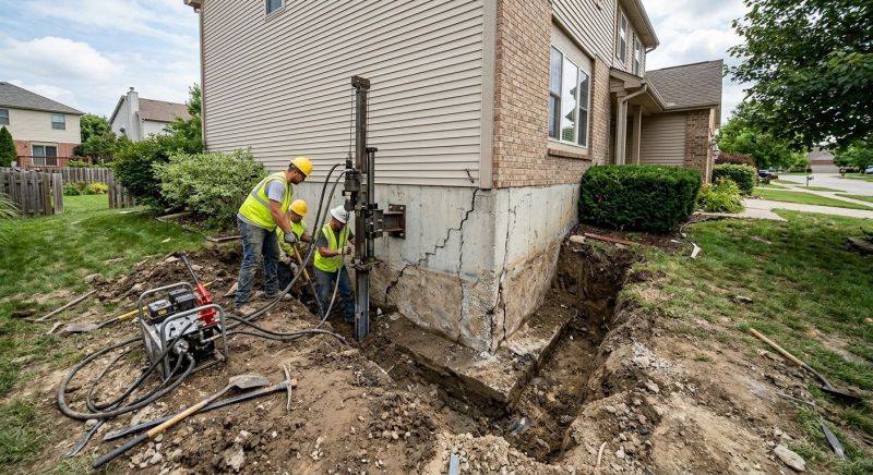 Structural Foundation Repair in Prince Frederick, MD