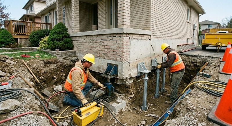 Structural Foundation Repair in Saint Leonard, MD